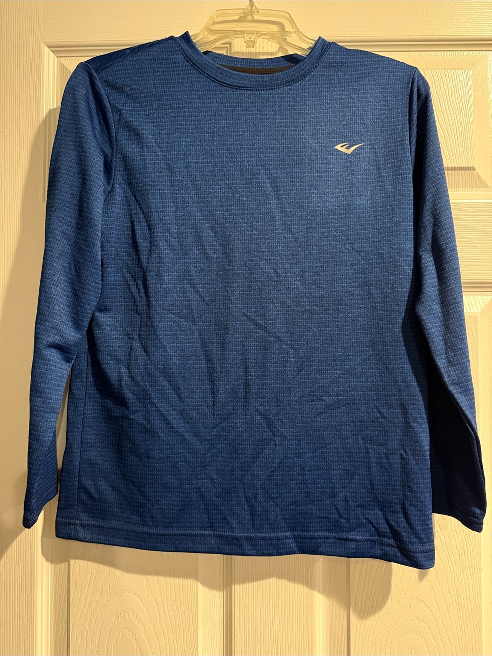 Everlast Blue Long-Sleeve Crew Neck Tee
